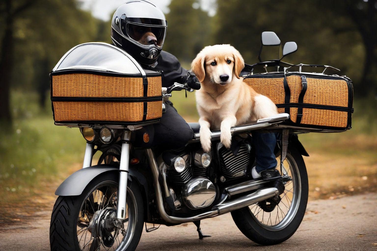 carrier for dog on motorcycle