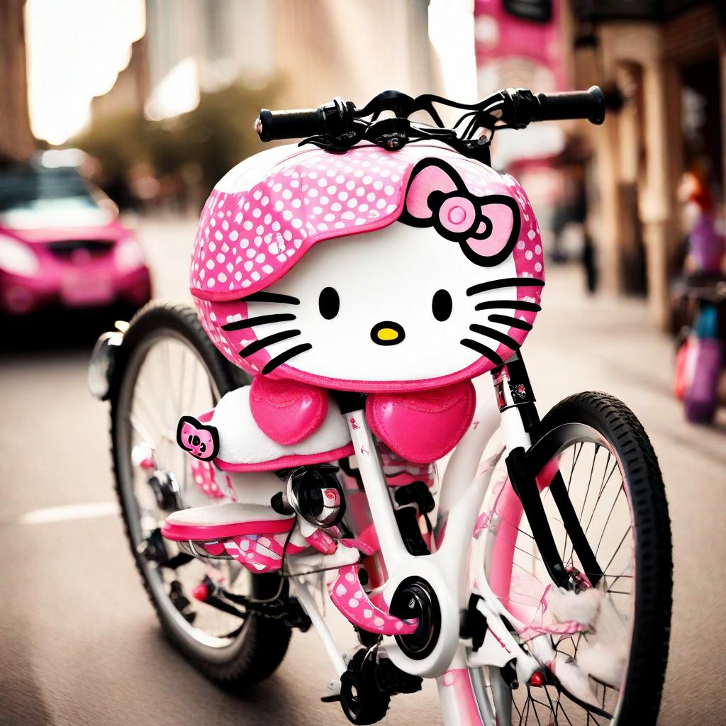 hello kitty bike accessories