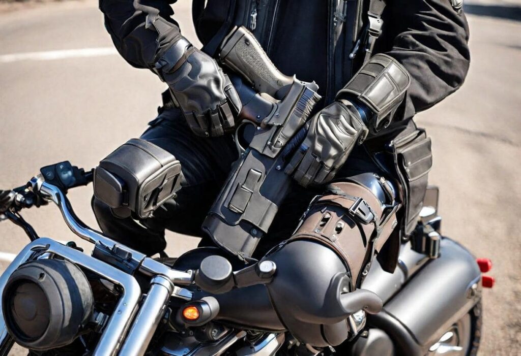 Gun Holster for Motorcycle