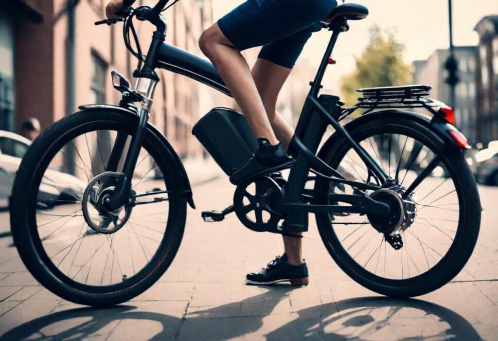 can you ride an electric bike on the sidewalk