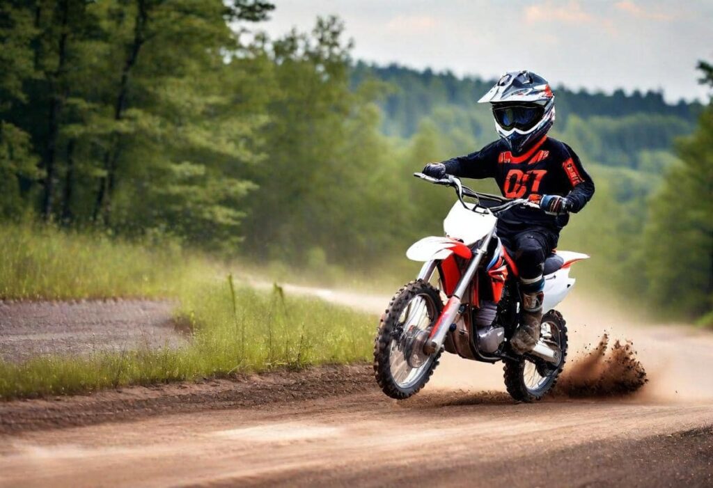 can you ride dirt bikes on the road