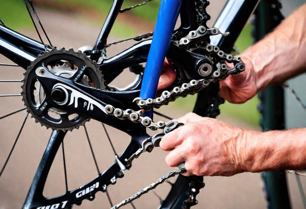 how to tighten a bike chain