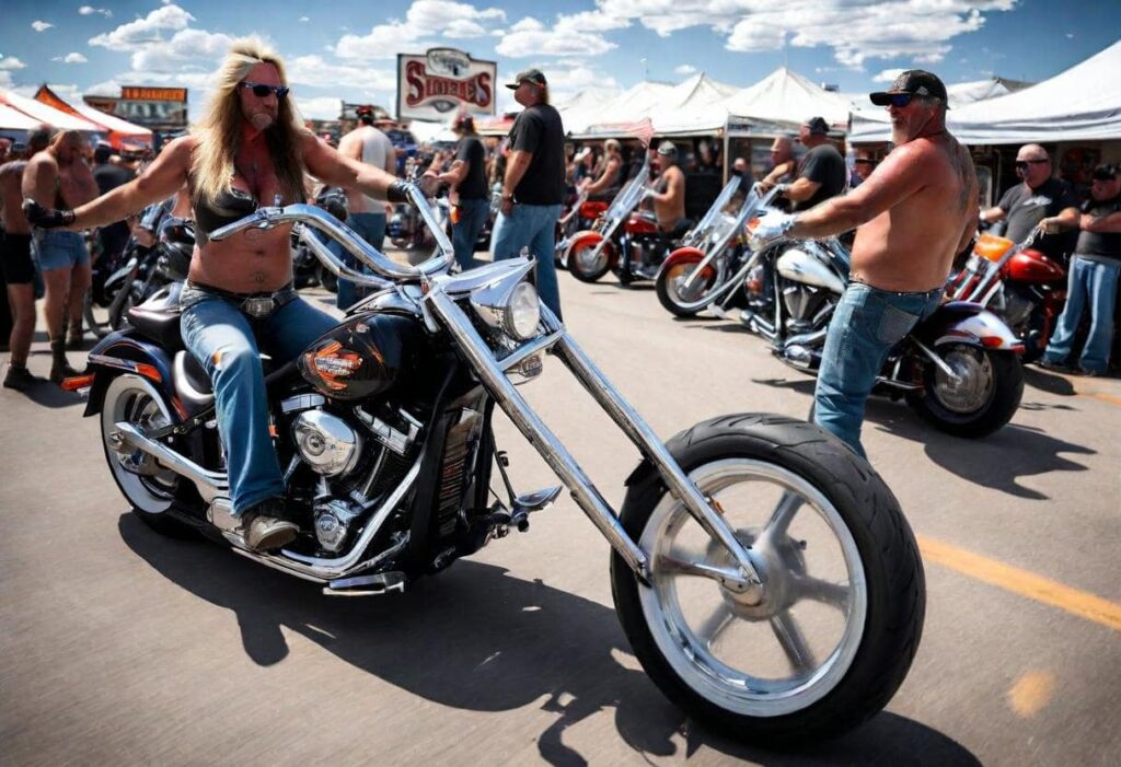 what goes on at sturgis bike rally