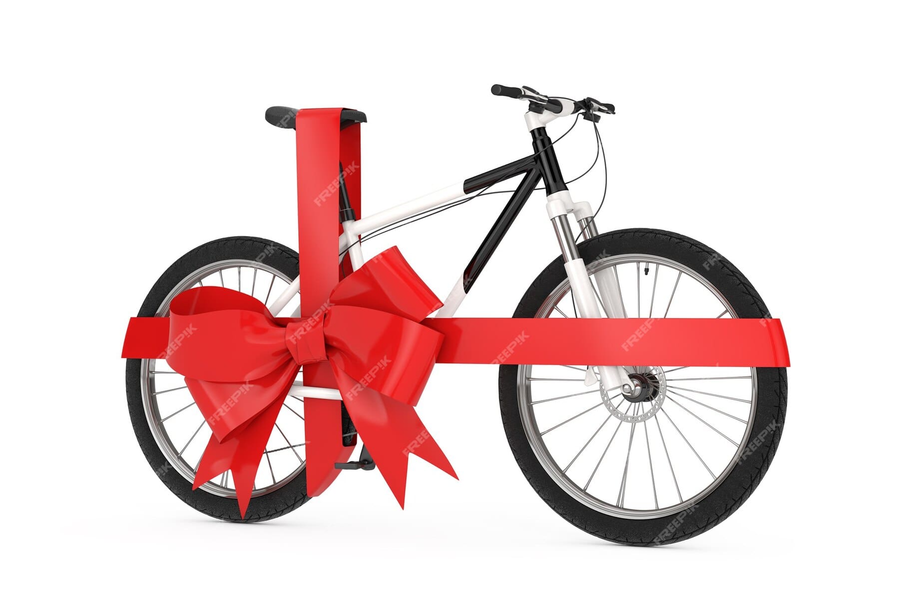 how to wrap a bike for Christmas