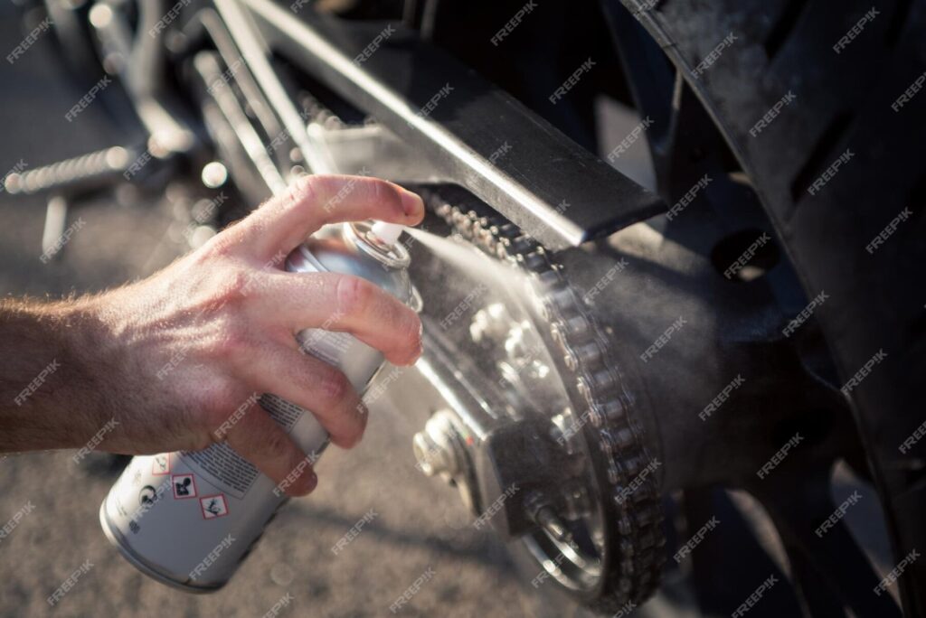 how to clean a motorcycle chain