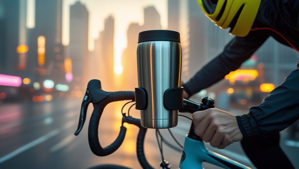 best coffee mug for bike commuting