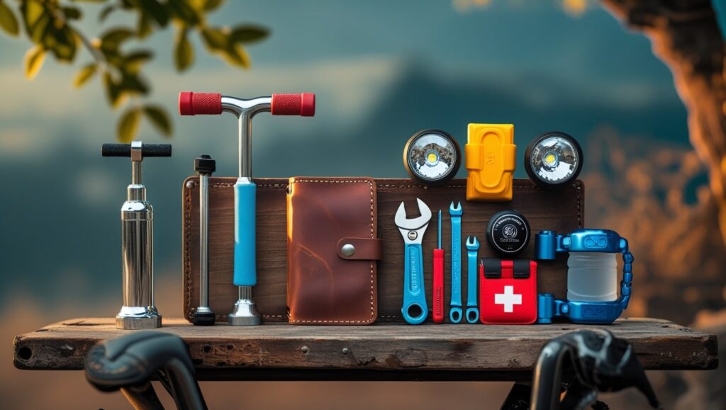essential tools for a bike ride