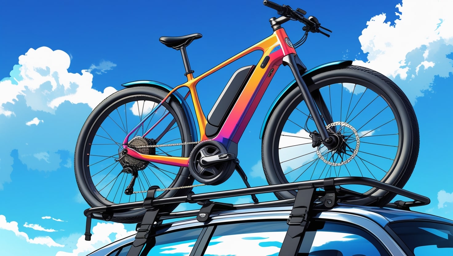can you put ebike on roof rack