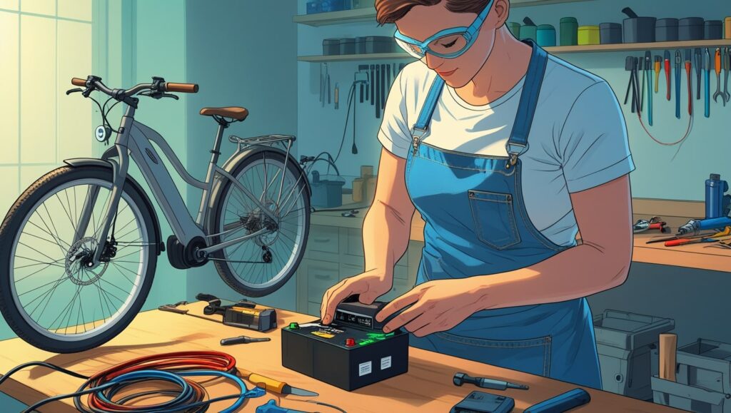 how to reset e-bike battery