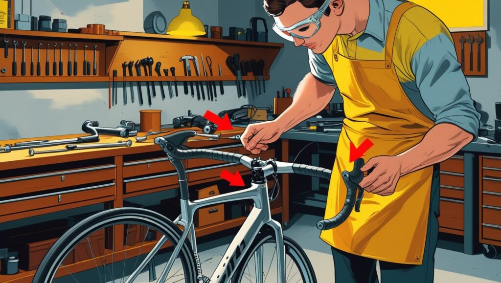 how to assemble handlebars on a bike
