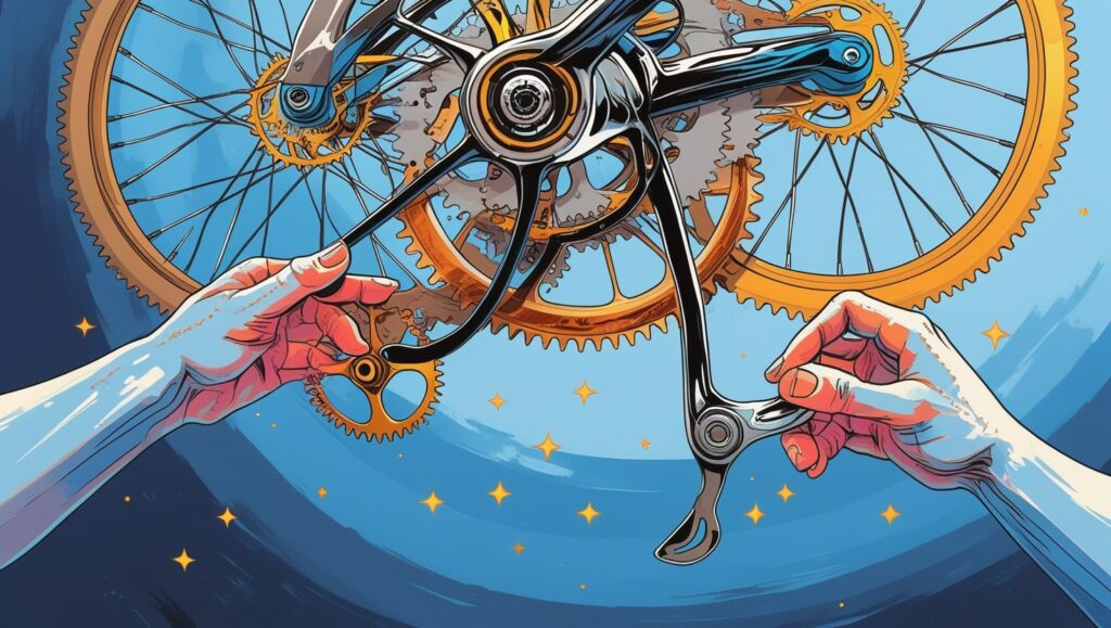 how does bicycle gear works