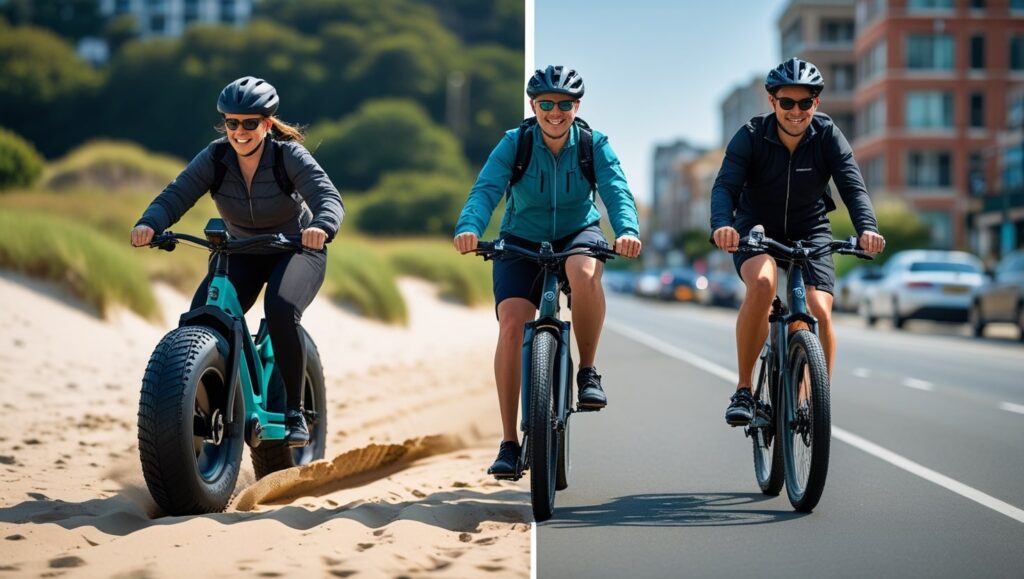 fat tire vs regular tire ebike