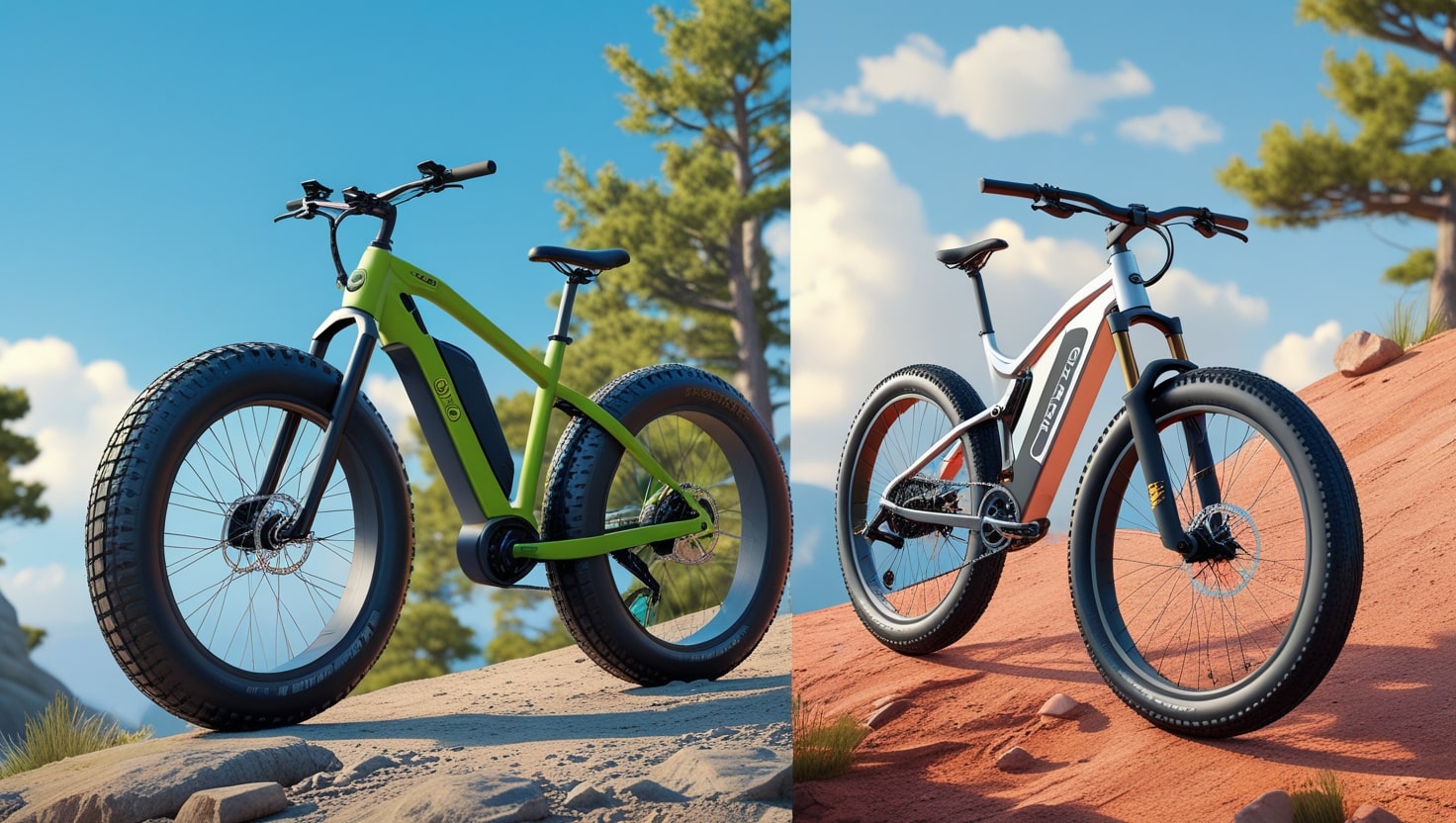 fat tire vs regular tire ebike