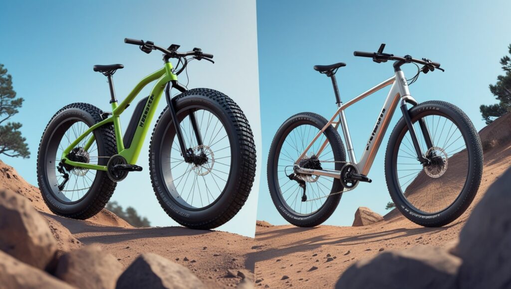 fat tire vs regular tire ebike