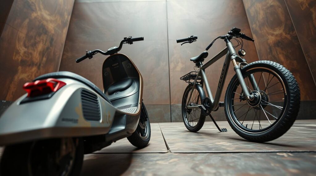 e scooter vs e bike