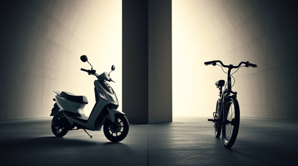 e scooter vs e bike